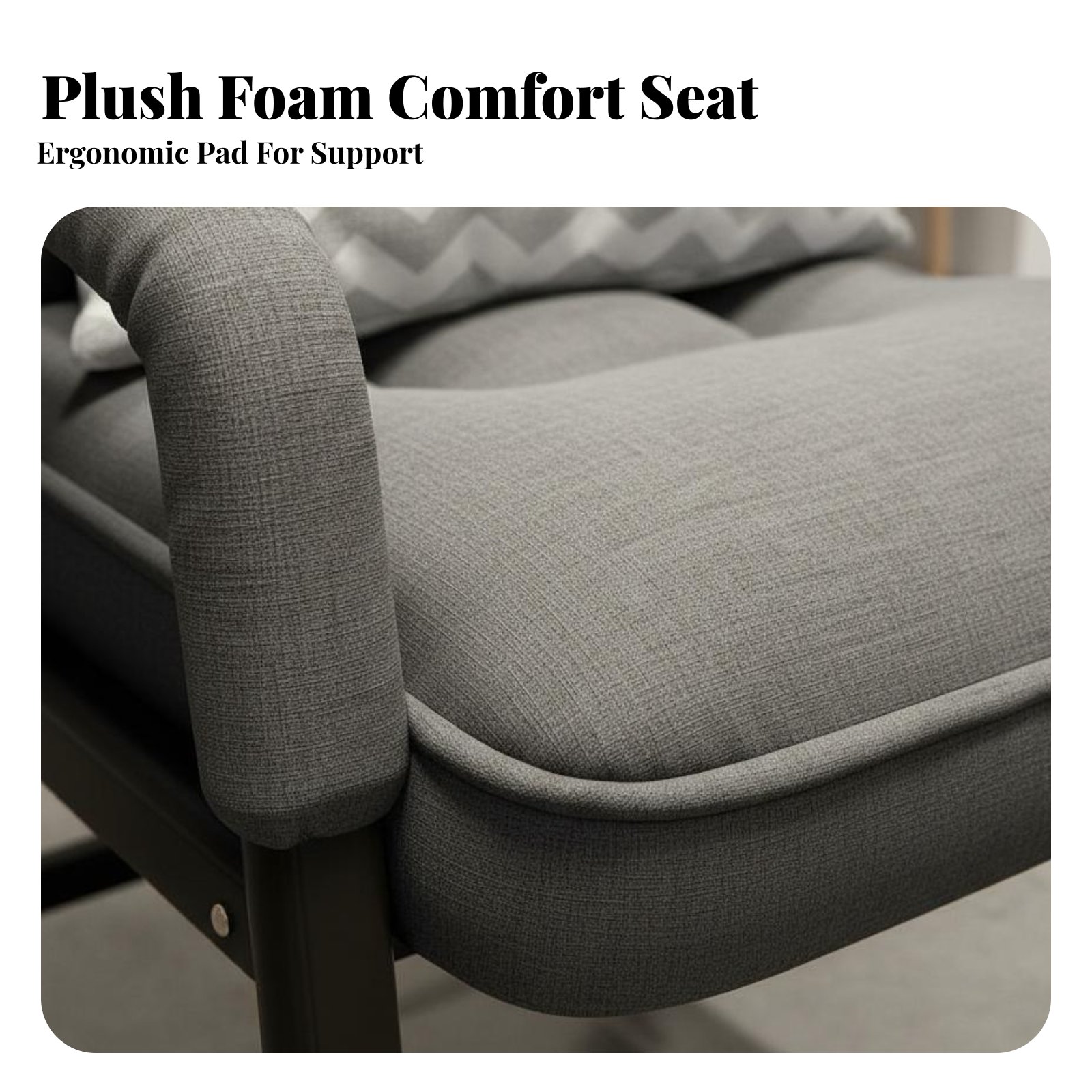 Gaming Console Design - Adjustable Backrest Lounger Foldable Design Lazy