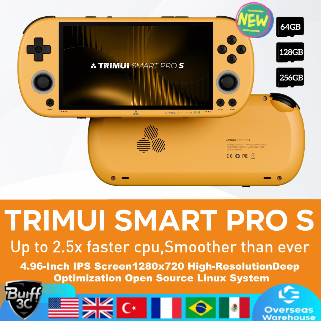 Gaming Console Bluetooth - Trimui Smart Pro S Handheld Game