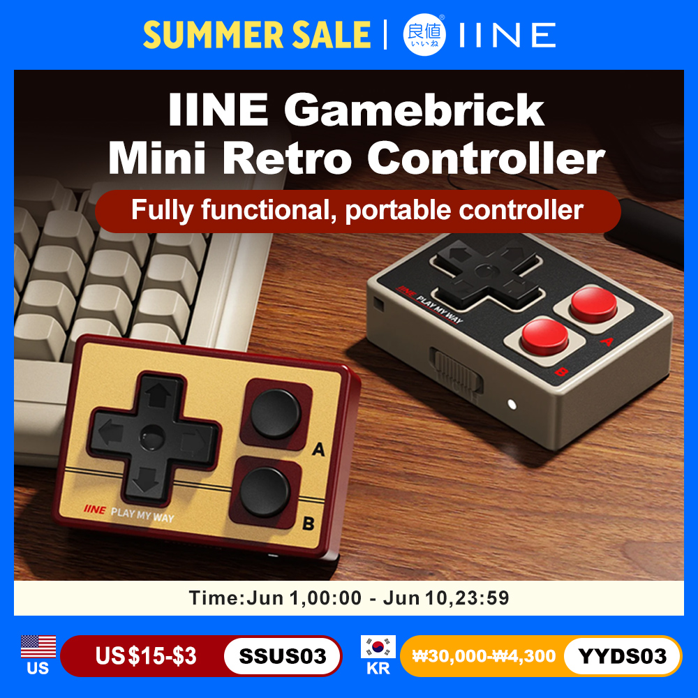 Gaming Console Bluetooth - IINE Mini Controller for iOS Android