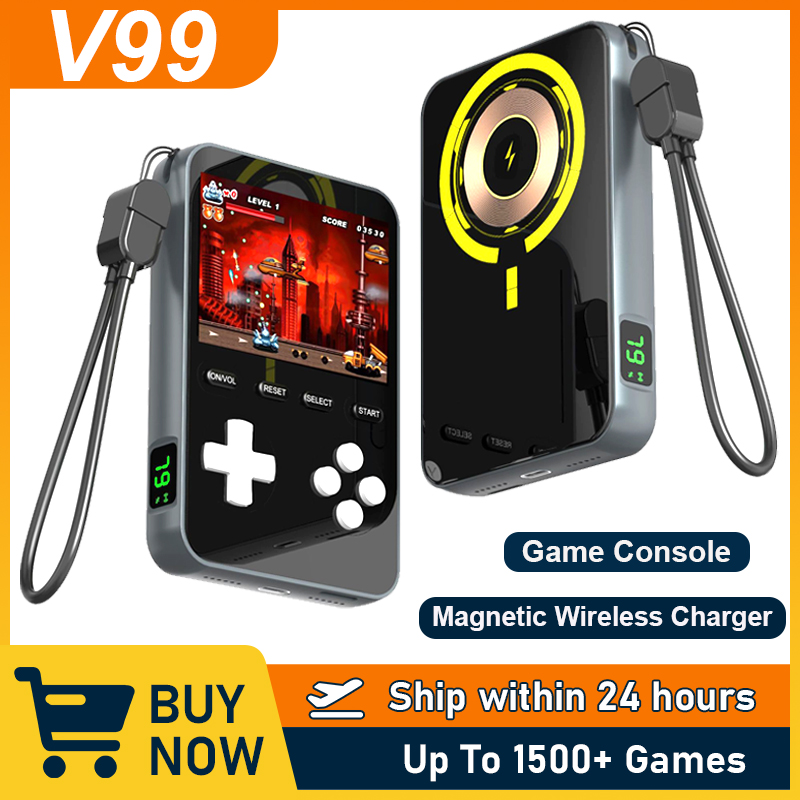 Gaming Console Power Bank - 2IN1 Handheld Game Console Power Bank
