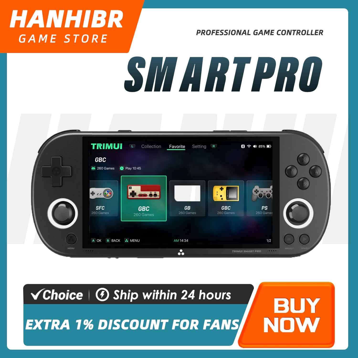 Gaming Console Windows - TRIMUI SMART PRO Open Source Linux