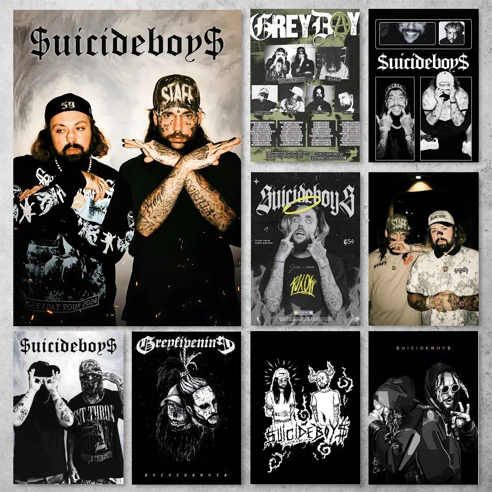 Gaming Console Wallpaper - S-suicideboys Gaming Poster High Quality Print