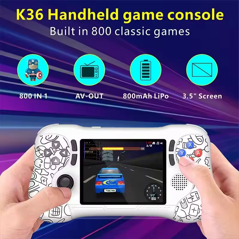 Gaming Console Power Bank - AV Output Classic Video Game Consoles