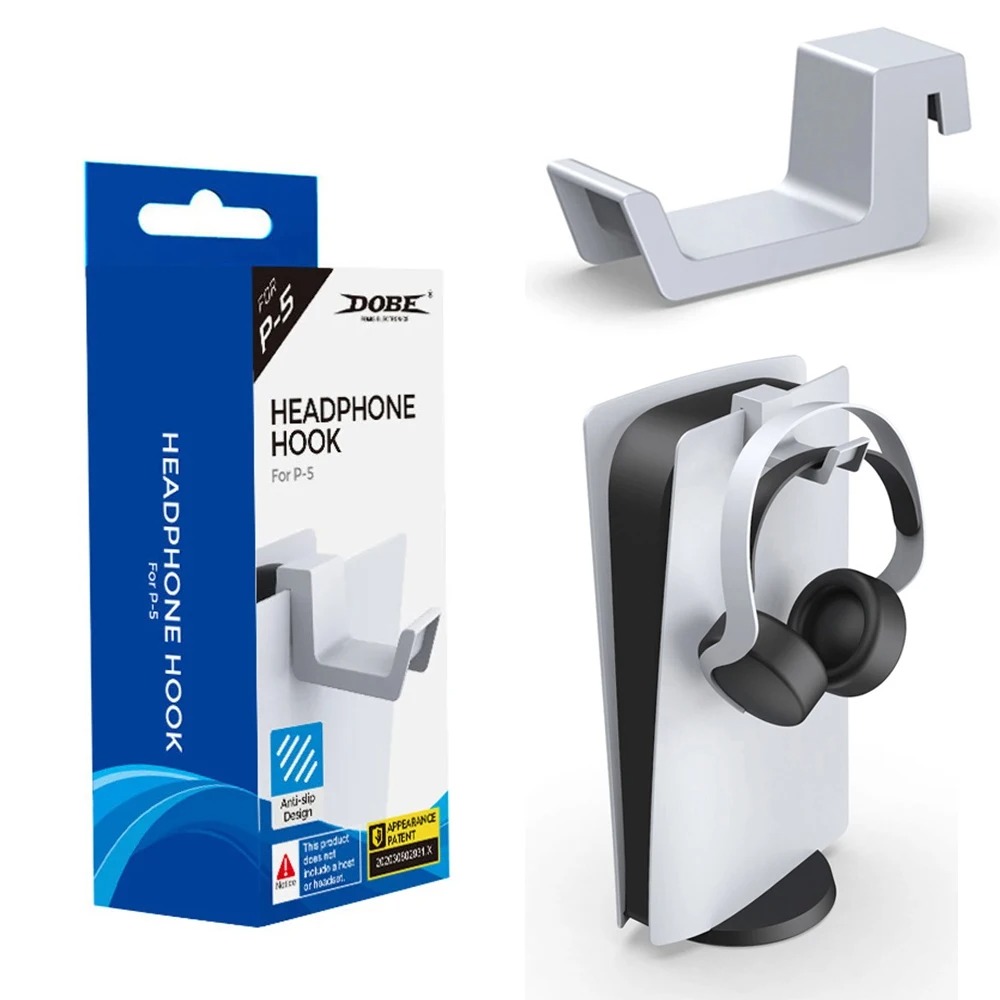 Gaming Console Mobile - Headphone Stand Mount for PS5 Consoles