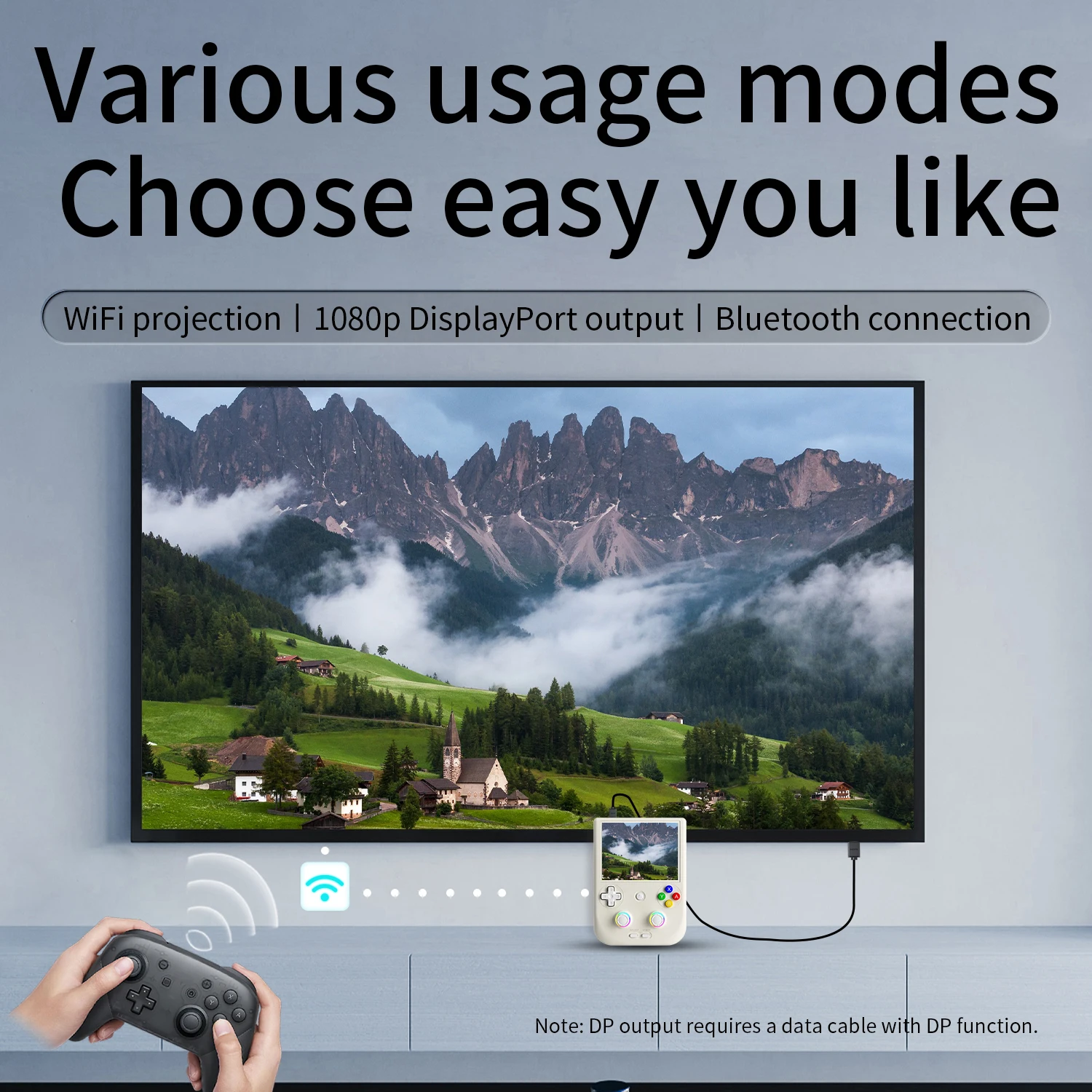 ANBERNIC RG 406V Handheld Game - Gaming Console Bluetooth recensie en prijs