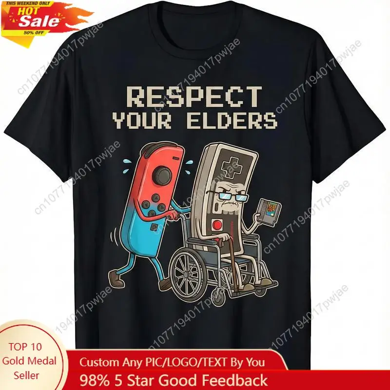Funny Retro Gamer Graphic T-Sh - Gaming Console Design recensie en prijs