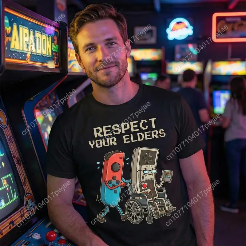 Funny Retro Gamer Graphic T-Sh - Gaming Console Design recensie en prijs
