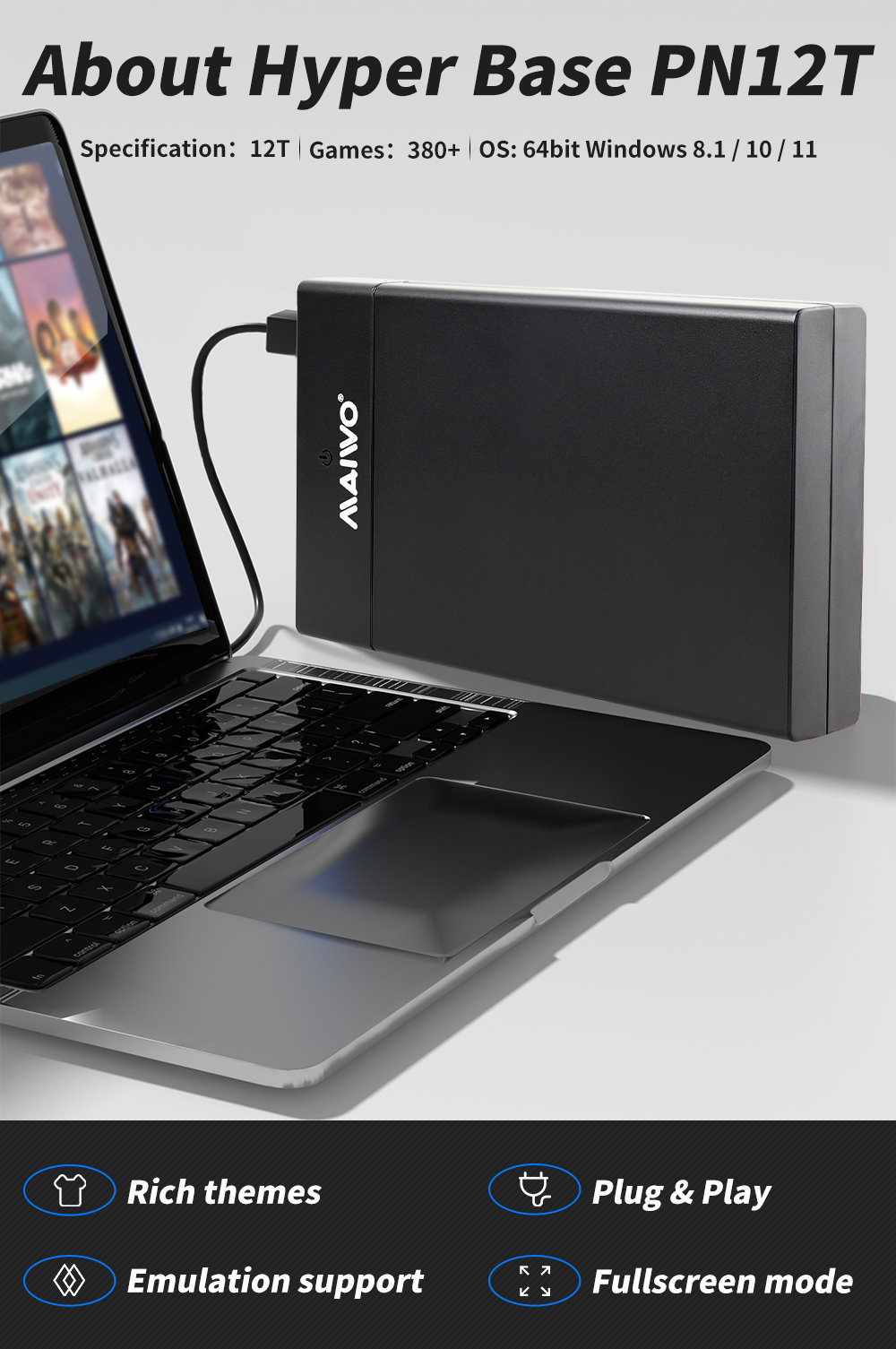 Playnite System Portable 12TB  - Gaming Console Windows recensie en prijs