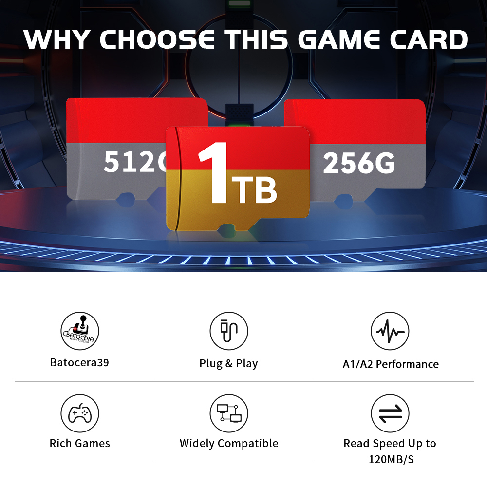 1TB Latest Batocera 39 OS TF G - Gaming Console Windows recensie en prijs