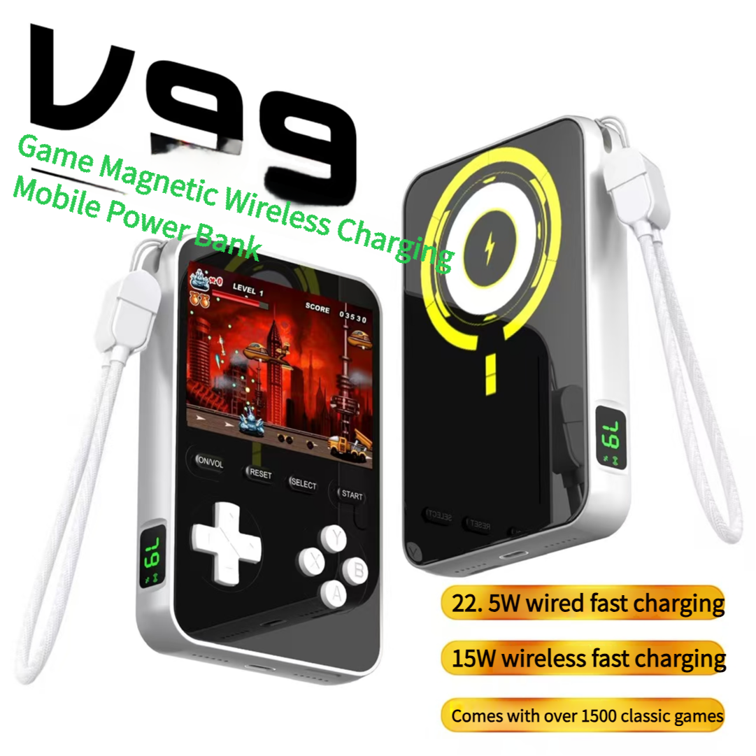 New 5000mah Magnetic Wireless  - Gaming Console Power Bank recensie en prijs