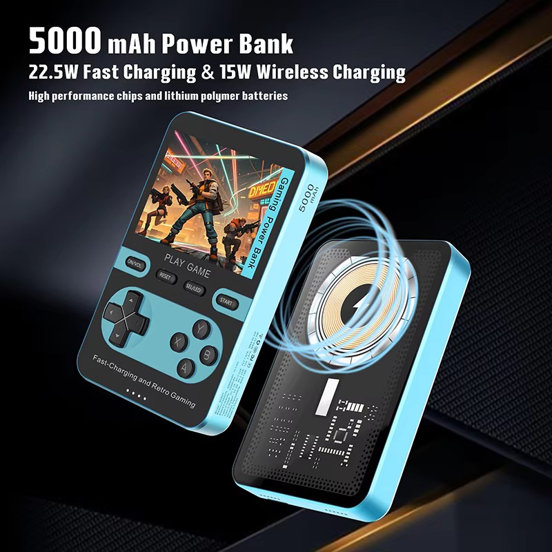 New 5000mah Magnetic Wireless  - Gaming Console Power Bank recensie en prijs