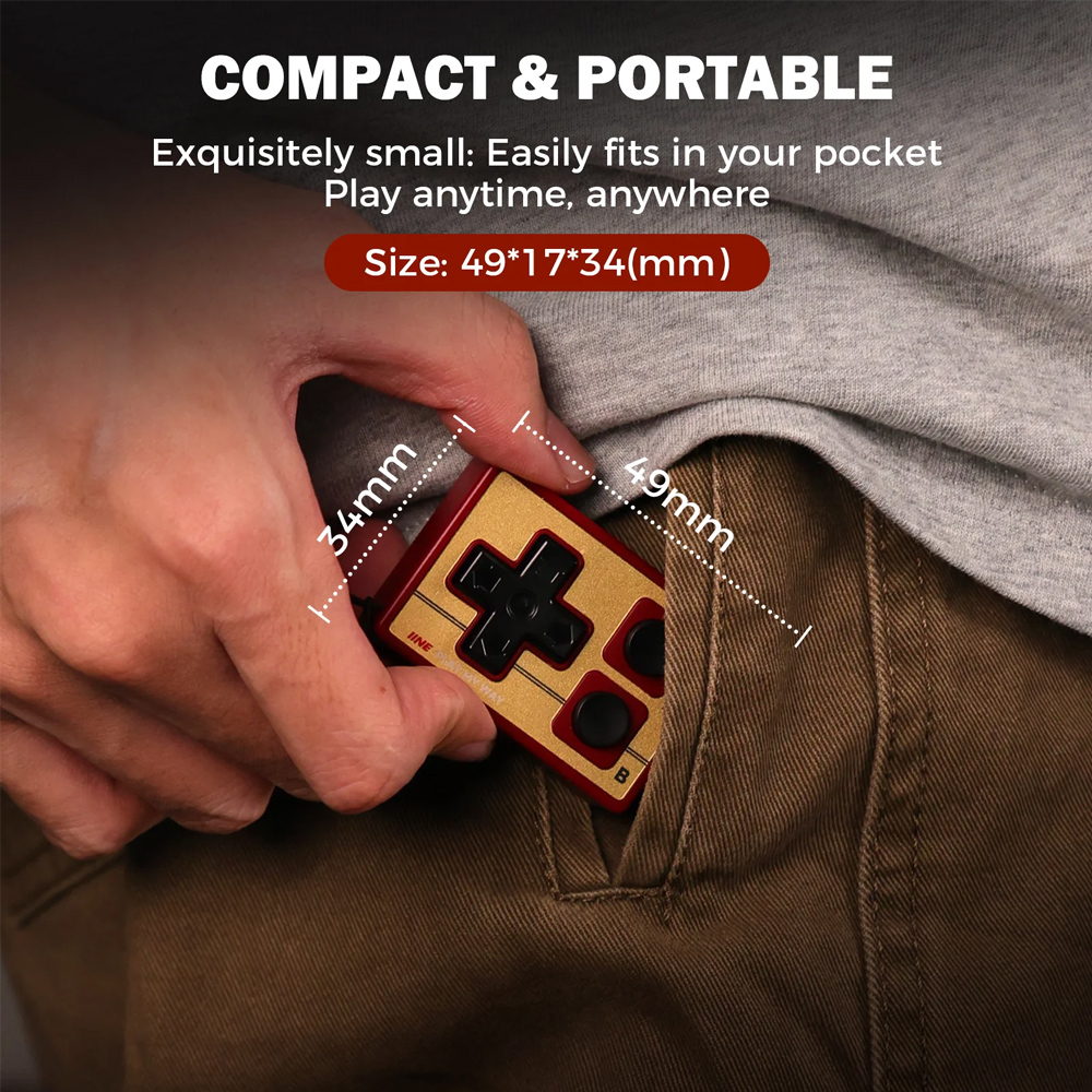 IINE Mini Controller for iOS A - Gaming Console Bluetooth recensie en prijs