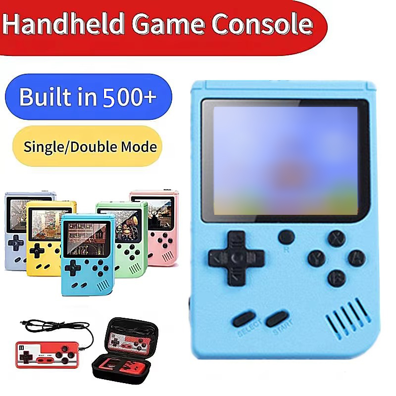 Built-in 500+ Classic games 5  - Gaming Console Power Bank recensie en prijs