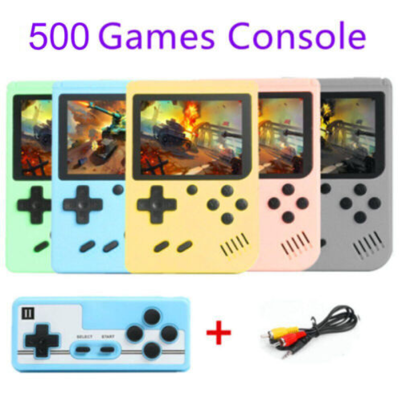 Built-in 500+ Classic games 5  - Gaming Console Power Bank recensie en prijs