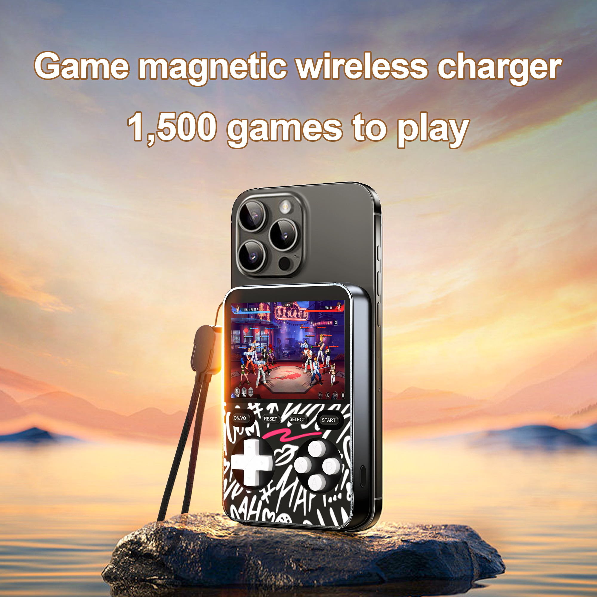 2IN1 Handheld Game Console Pow - Gaming Console Power Bank recensie en prijs