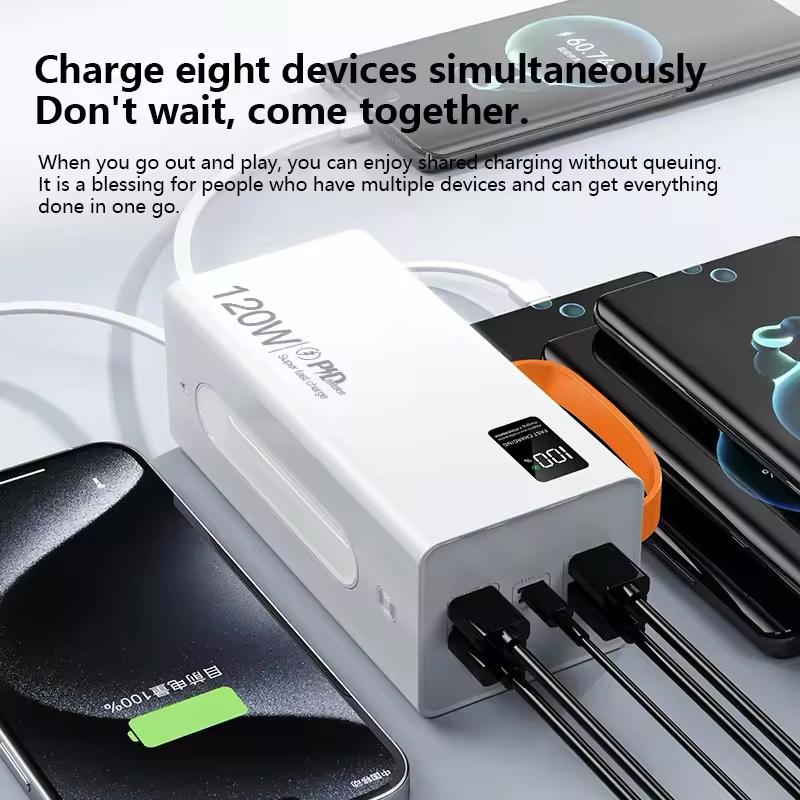 Portable Power Bank with 4 Bui - Gaming Console Power Bank recensie en prijs