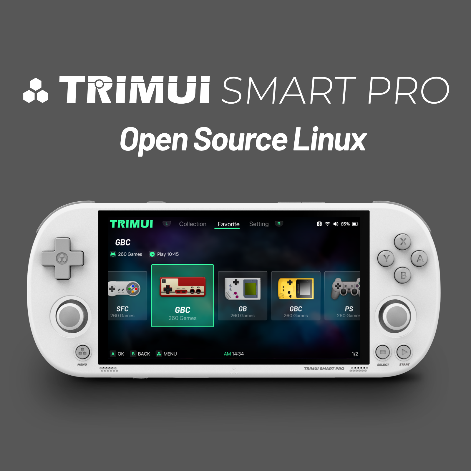 TRIMUI SMART PRO Open Source L - Gaming Console Windows recensie en prijs