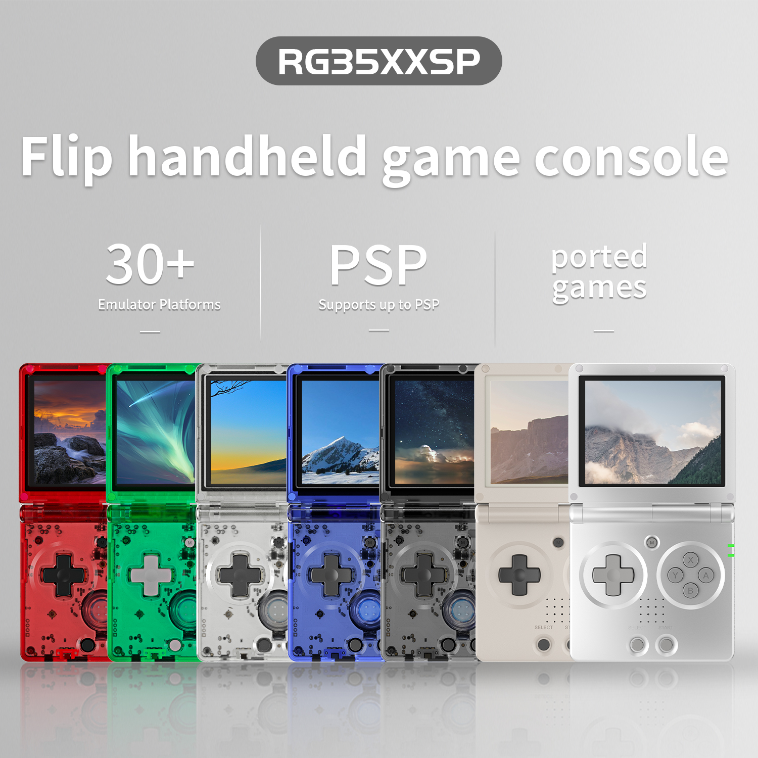Anbernic RG35XXSP Retro Flip H - Gaming Console Bluetooth recensie en prijs