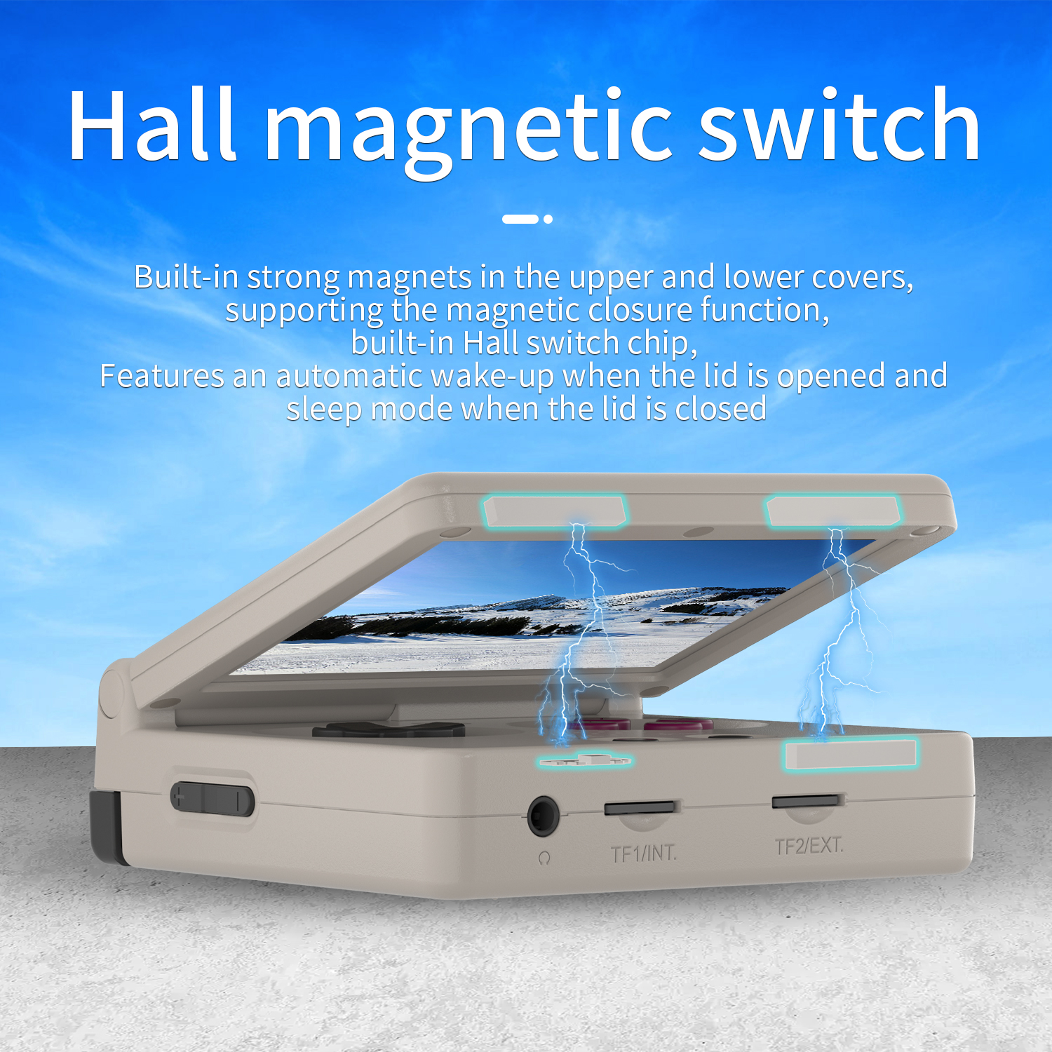 Anbernic RG35XXSP Retro Flip H - Gaming Console Bluetooth recensie en prijs