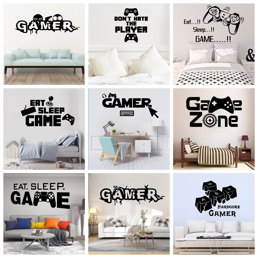 1 pc Cartoon Game Decorative S - Gaming Console Wallpaper recensie en prijs