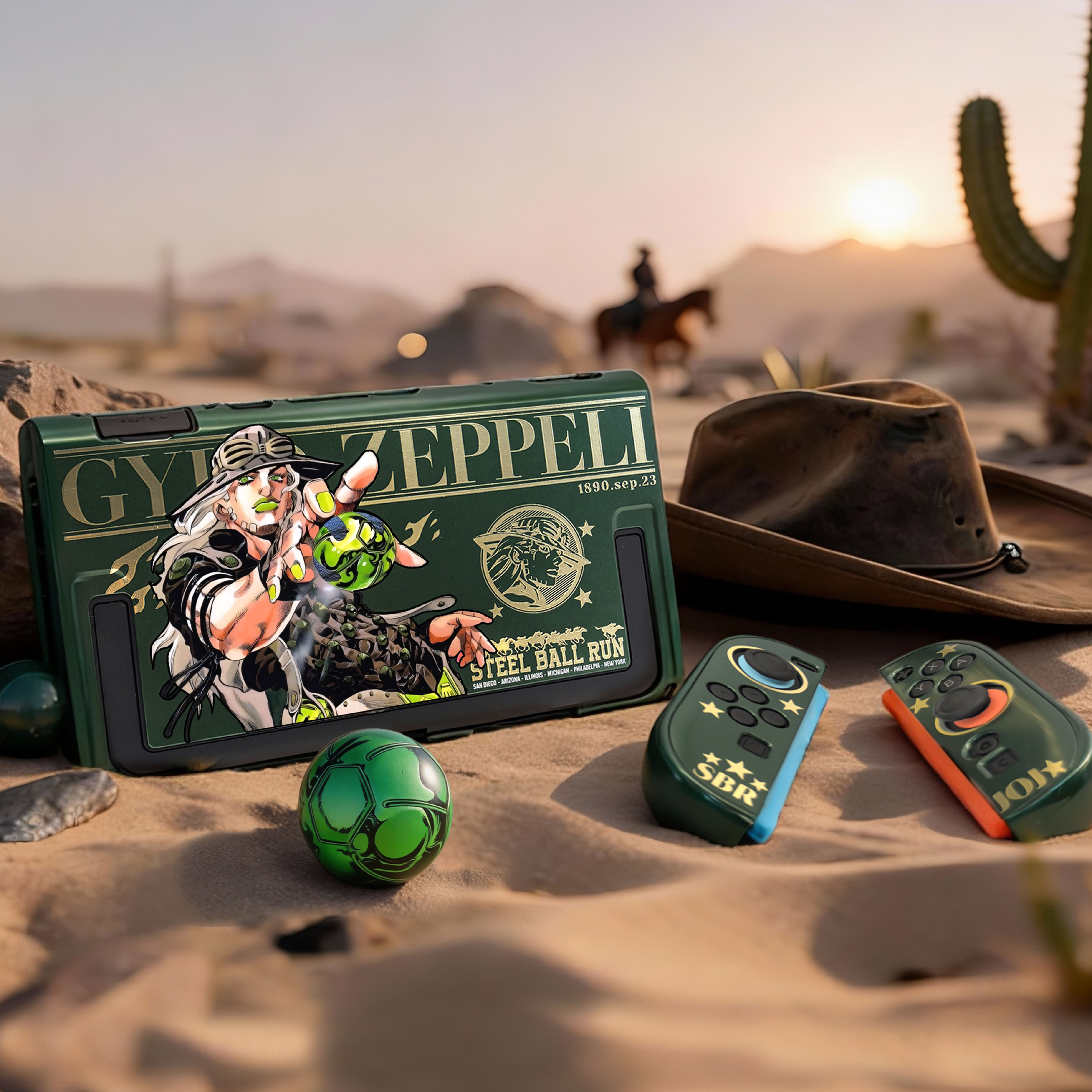 Gold Stamping Gyro Zeppeli Pro - Gaming Console Design recensie en prijs
