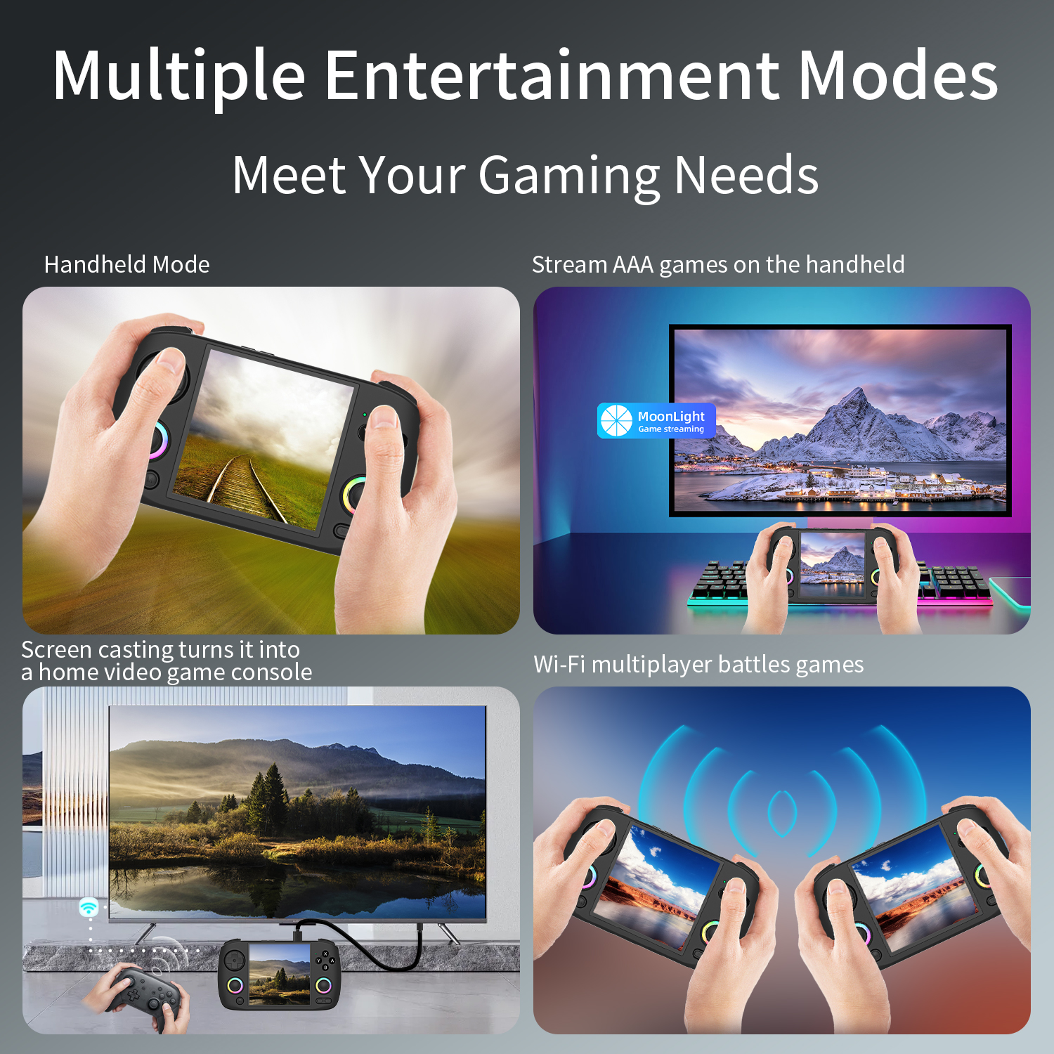 ANBERNIC RG CubeXX Handheld Ga - Gaming Console Bluetooth recensie en prijs