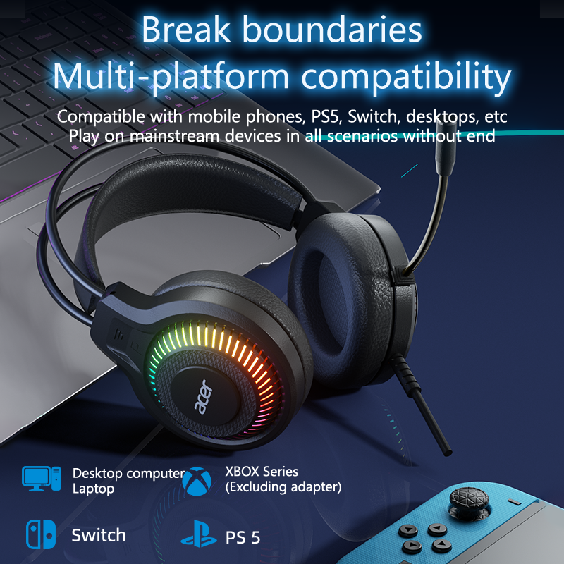 Acer Gaming Headphones with Mi - Gaming Console Vr Headset recensie en prijs