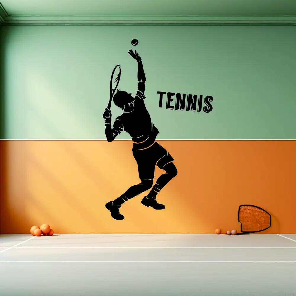 1 pc Tennis Player Play Tennis - Gaming Console Wallpaper recensie en prijs