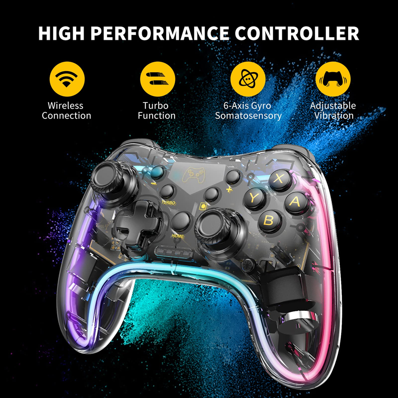 Wireless RGB Colorful console  - Gaming Console Bluetooth recensie en prijs