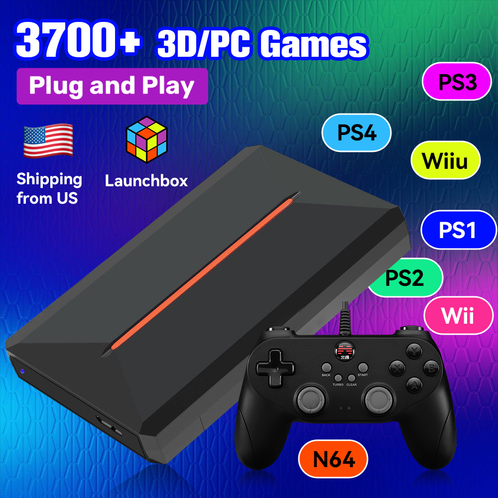 Launchbox OS 500GB Portable Ga - Gaming Console Windows recensie en prijs