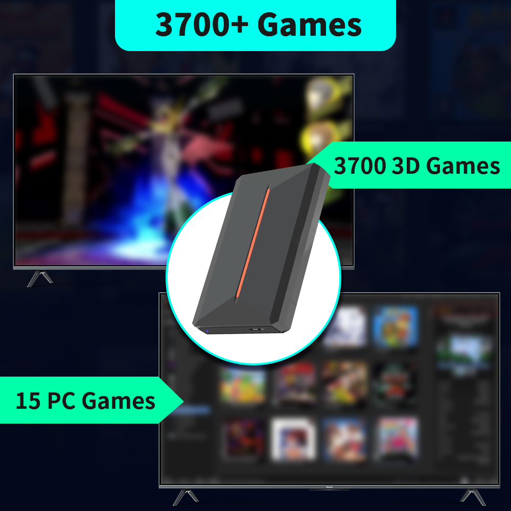 Launchbox OS 500GB Portable Ga - Gaming Console Windows recensie en prijs