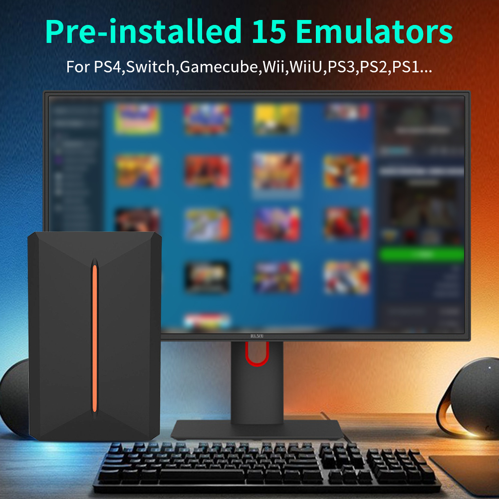 Launchbox OS 500GB Portable Ga - Gaming Console Windows recensie en prijs