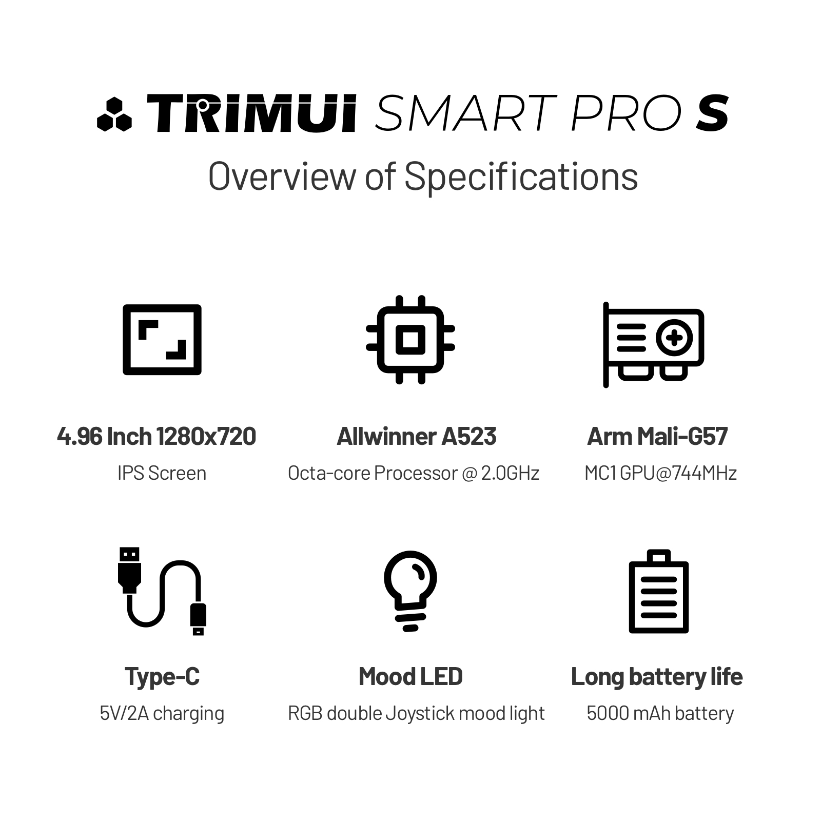 TRIMUI SMART PRO S Handheld Ga - Gaming Console Windows recensie en prijs