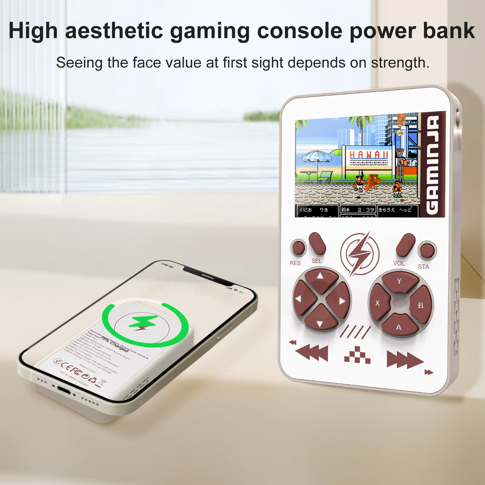 Handheld Wireless Charging Ret - Gaming Console Power Bank recensie en prijs