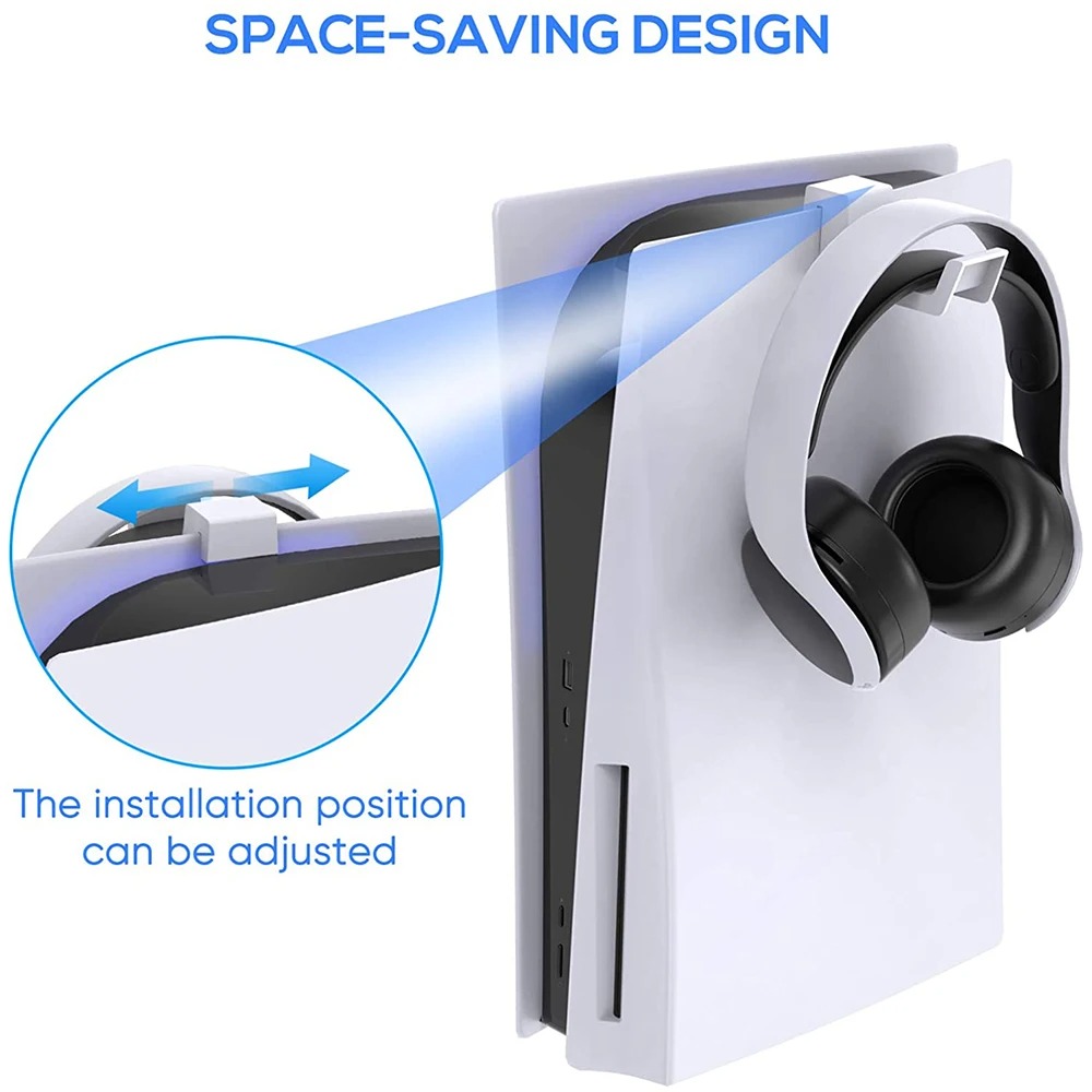 Headphone Stand Mount for PS5  - Gaming Console Mobile recensie en prijs