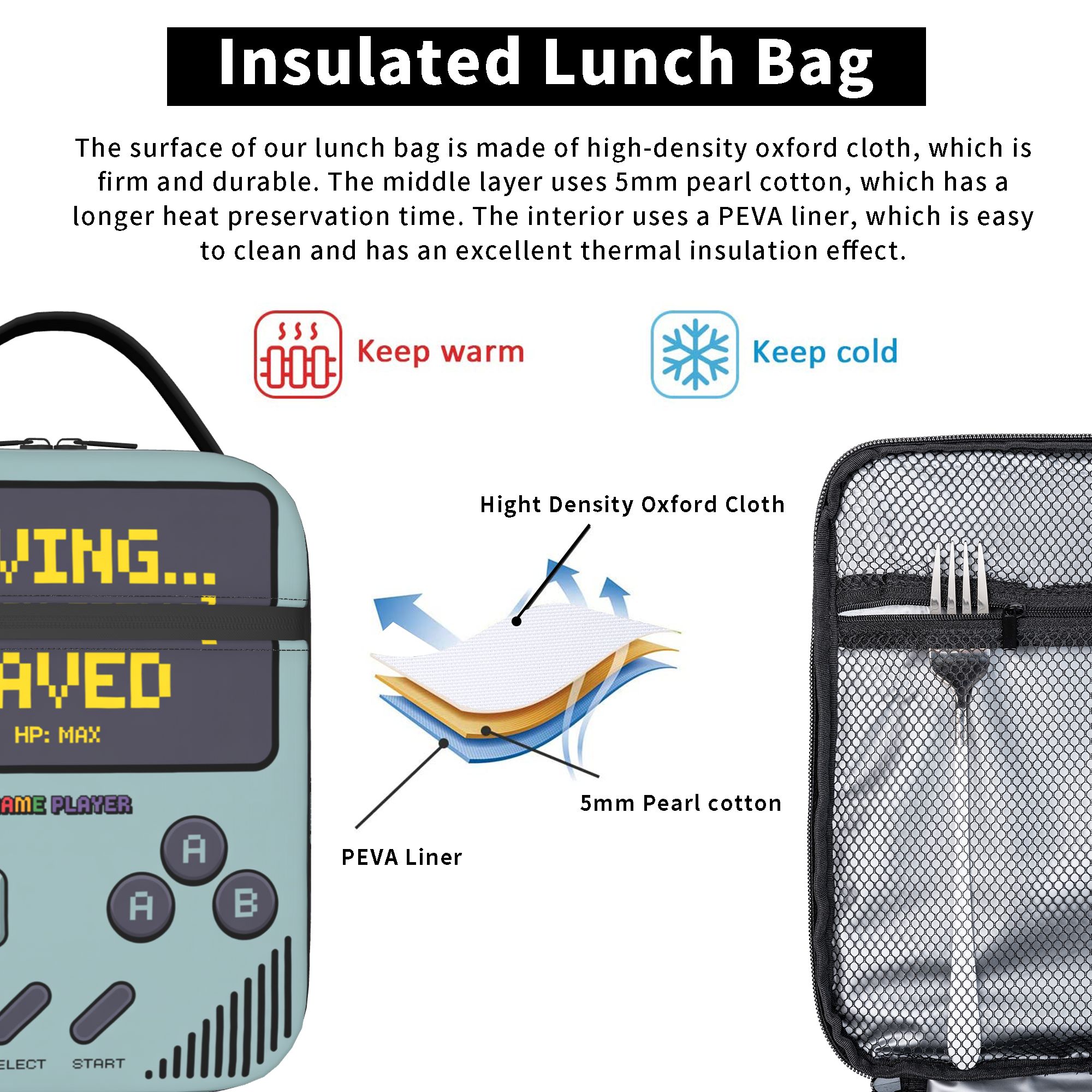 Retro Video Game Lunch Bag for - Gaming Console Design recensie en prijs