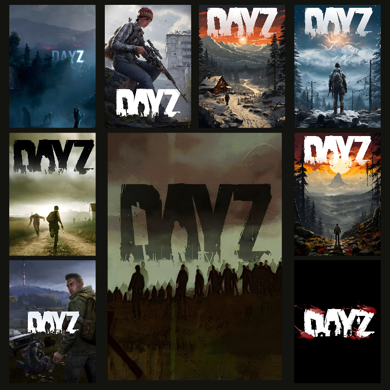 Dayz Gaming Poster Self-adhesi - Gaming Console Wallpaper recensie en prijs